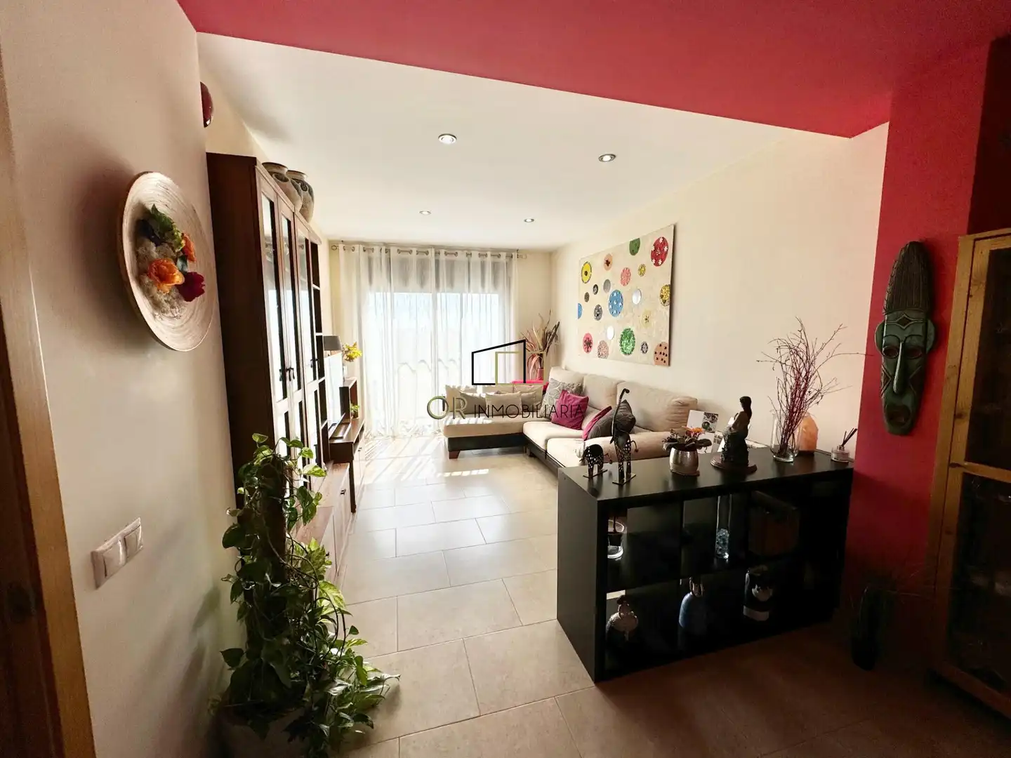 Sala de estar de Piso en venta en Santa Oliva con Aire acondicionado, Calefacción y Terraza