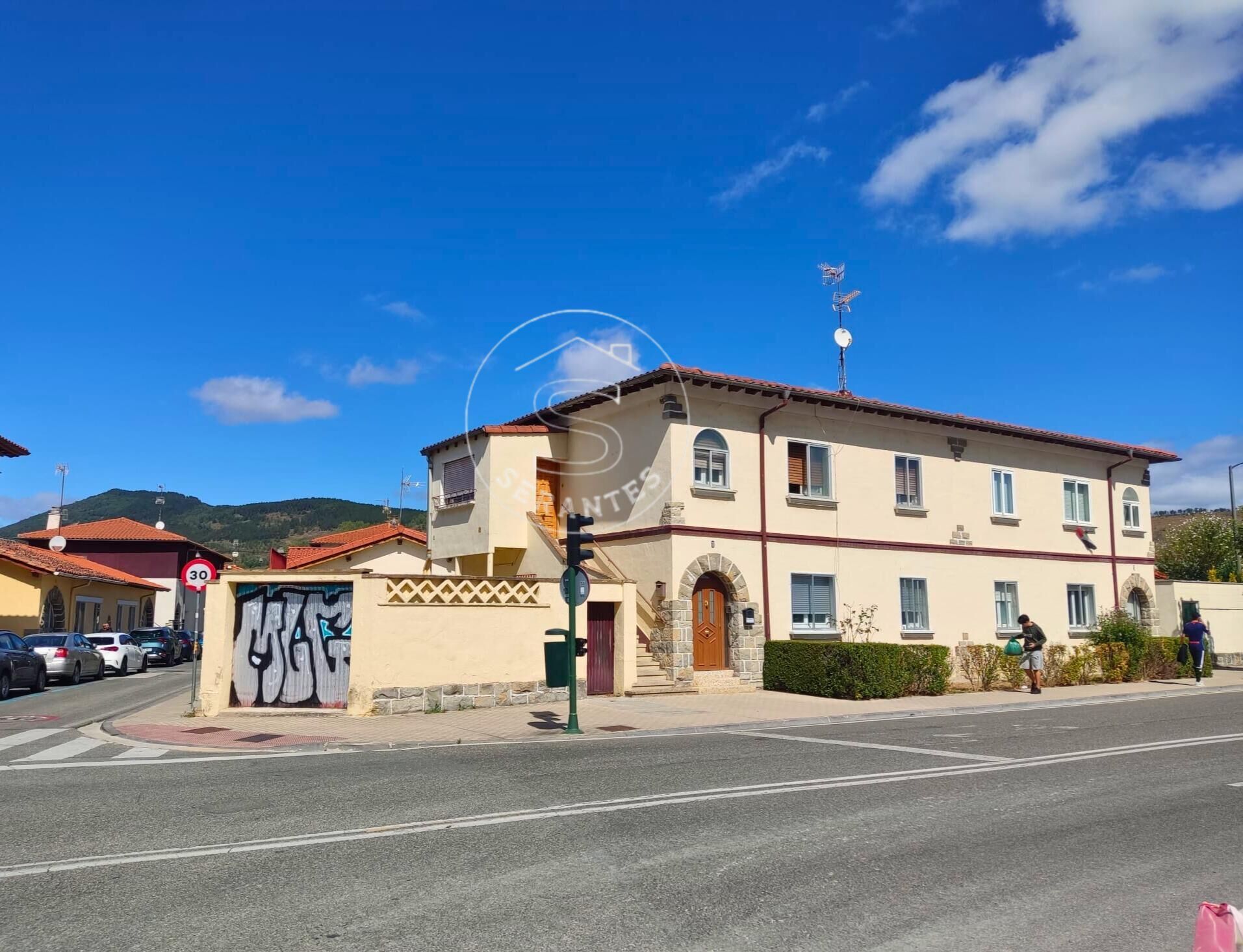 Exterior view of Flat for sale in  Pamplona / Iruña  with Heating and Private garden