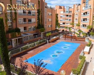 Swimming pool of Flat for sale in La Moraleja  with Air Conditioner, Heating and Terrace