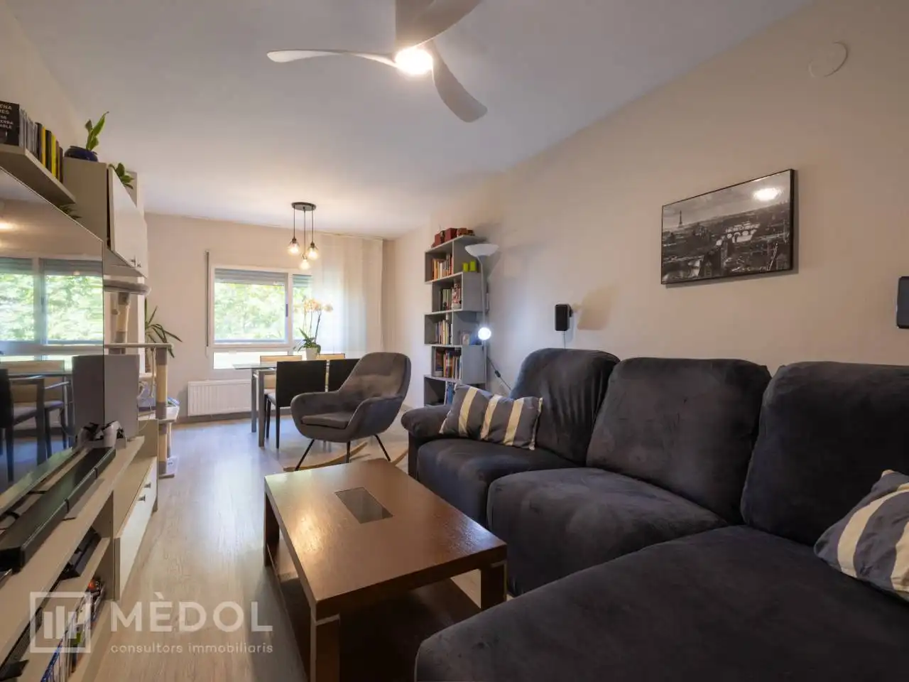 Living room of Flat for sale in Reus  with Heating and Parquet flooring