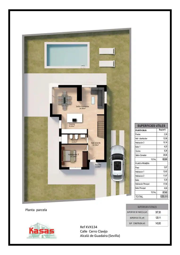Casa o xalet en venda en Alcalá de Guadaira amb Aire condicionat, Jardí privat i Piscina