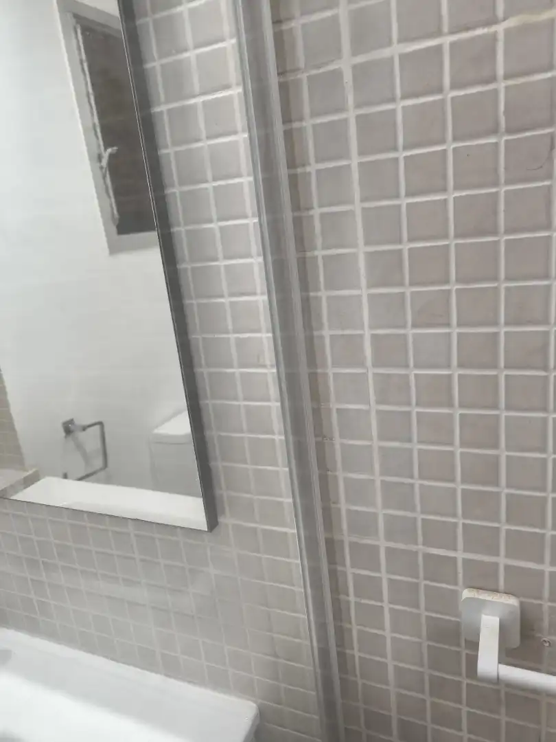 Badezimmer von Wohnung zur Miete in Valencia mit Klimaanlage, Möbliert und Waschmaschine
