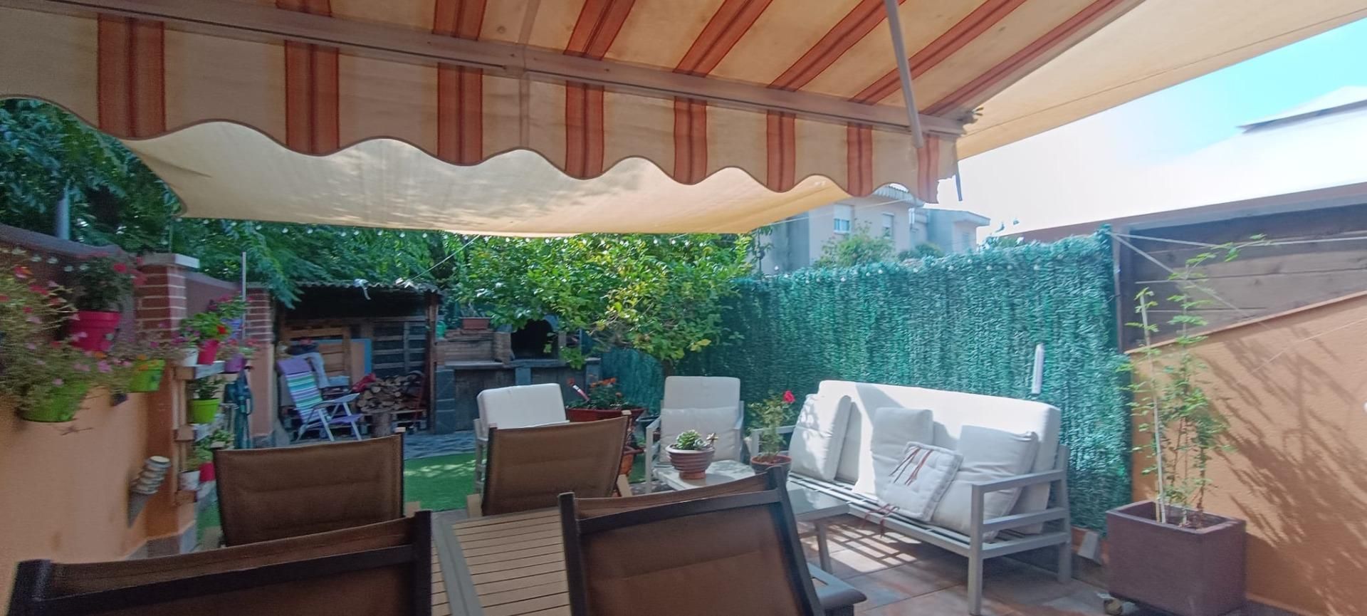 Terrace of Single-family semi-detached for sale in Banyeres del Penedès  with Air Conditioner, Private garden and Terrace