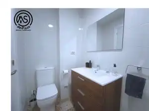 Bathroom of Flat for rent in Zaragoza  with Heating, Furnished and Oven