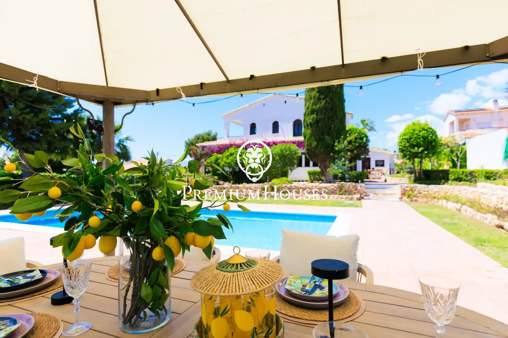 Terraza de Casa o chalet de alquiler en Cunit con Aire acondicionado, Calefacción y Jardín privado