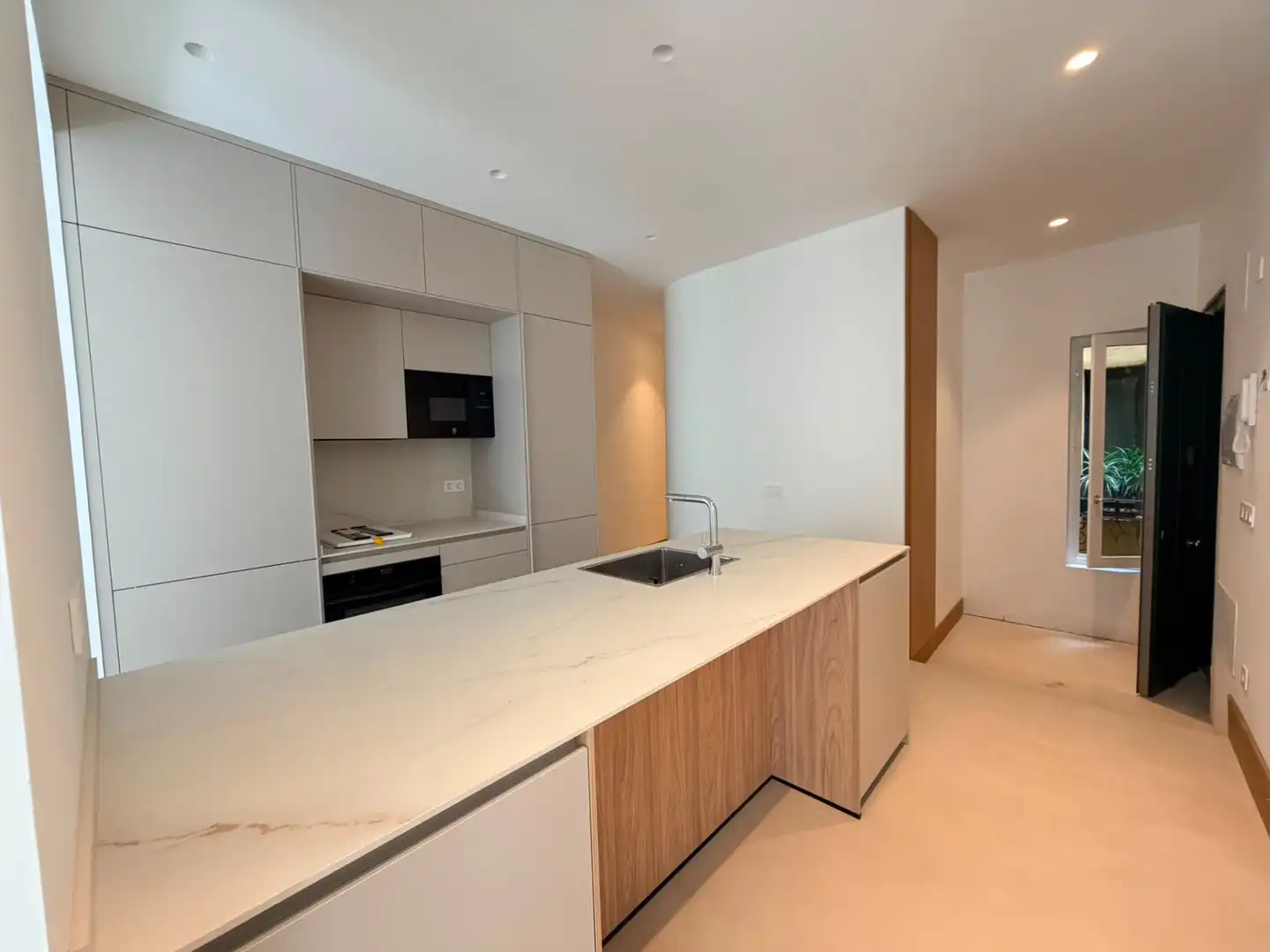 Kitchen of Flat for sale in Madrid  with Air Conditioner, Heating and Balcony