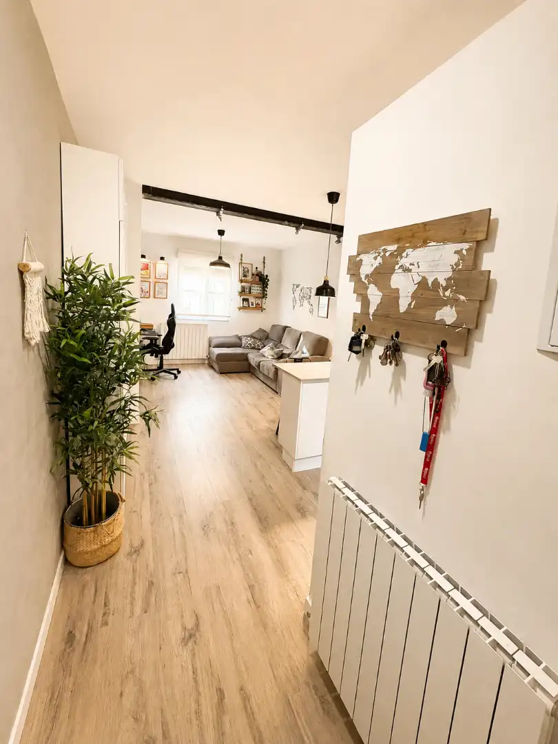 Sala de estar de Piso en venta en Bilbao  con Calefacción y Amueblado