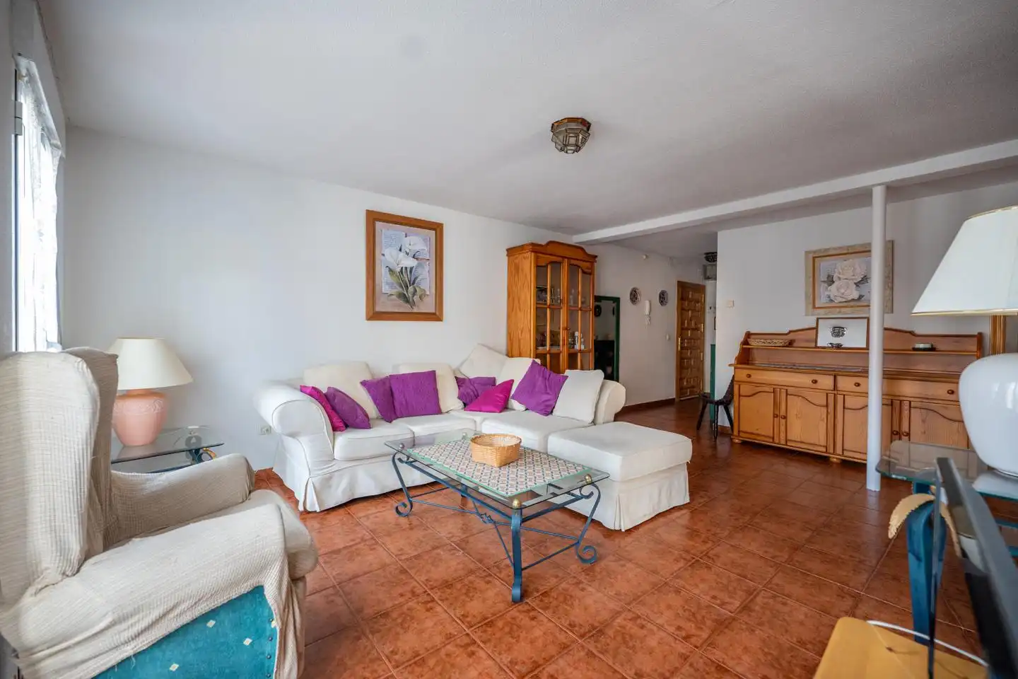 Wohnzimmer von Wohnung zum Verkauf in Ávila Capital mit Heizung und Möbliert