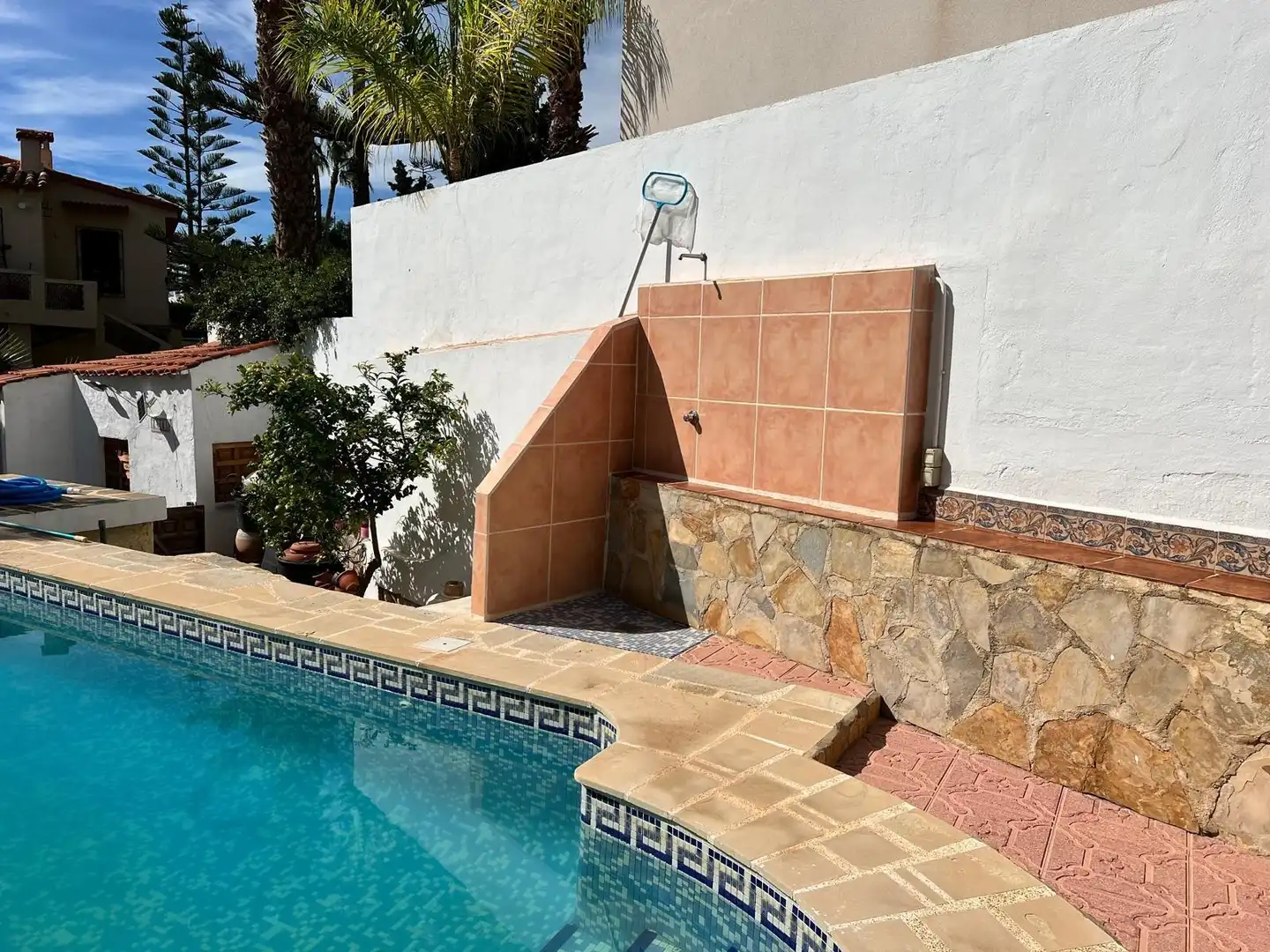 Swimming pool of Houses for sale in La Nucia  with Private garden, Terrace and Storage room