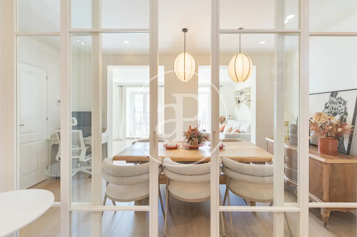 Dining room of Flat for sale in Madrid  with Air Conditioner, Heating and Storage room