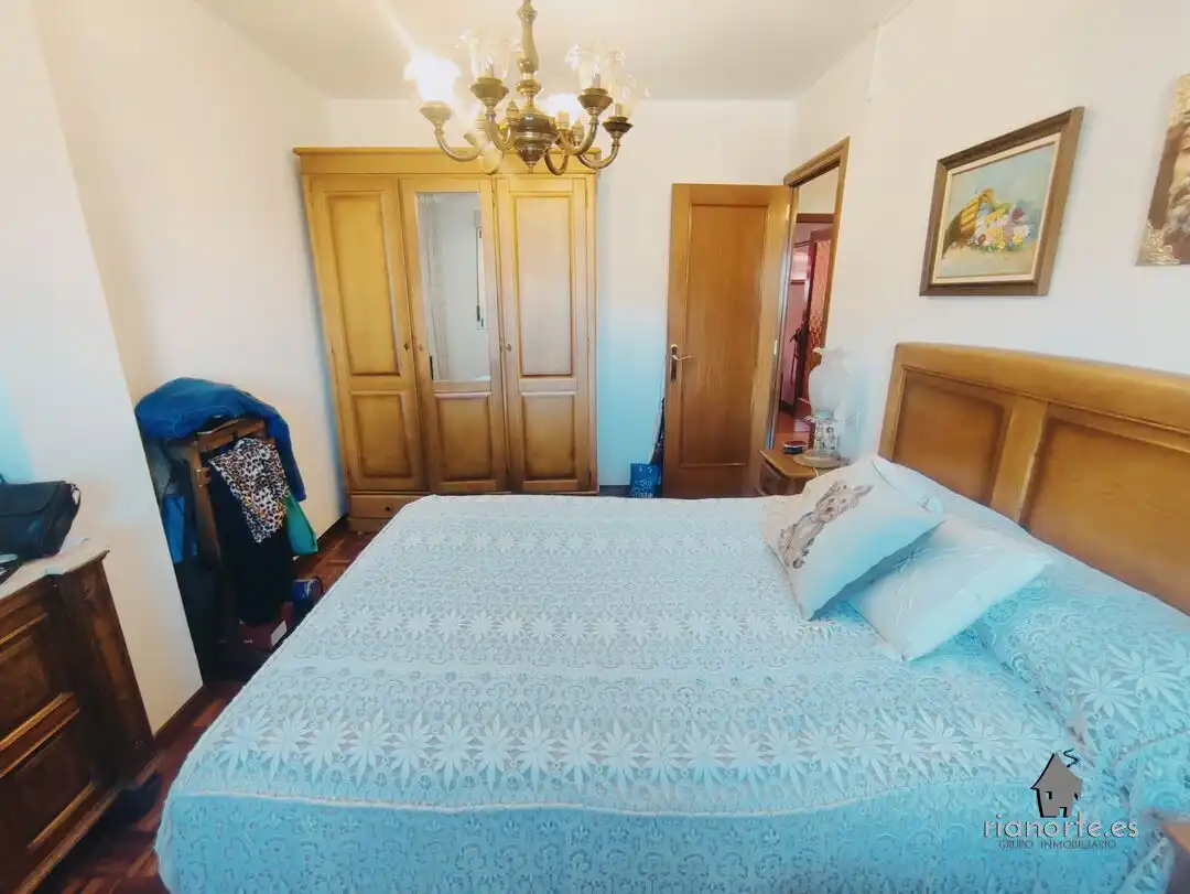 Bedroom of Flat for sale in Laviana  with Heating, Terrace and Storage room