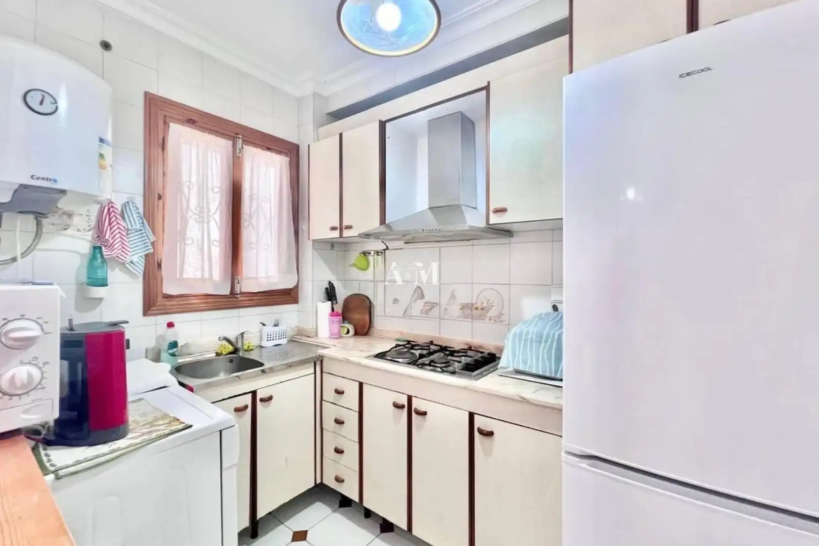 Küche von Wohnung zur Miete in Torrevieja mit Terrasse, Möbliert und Waschmaschine