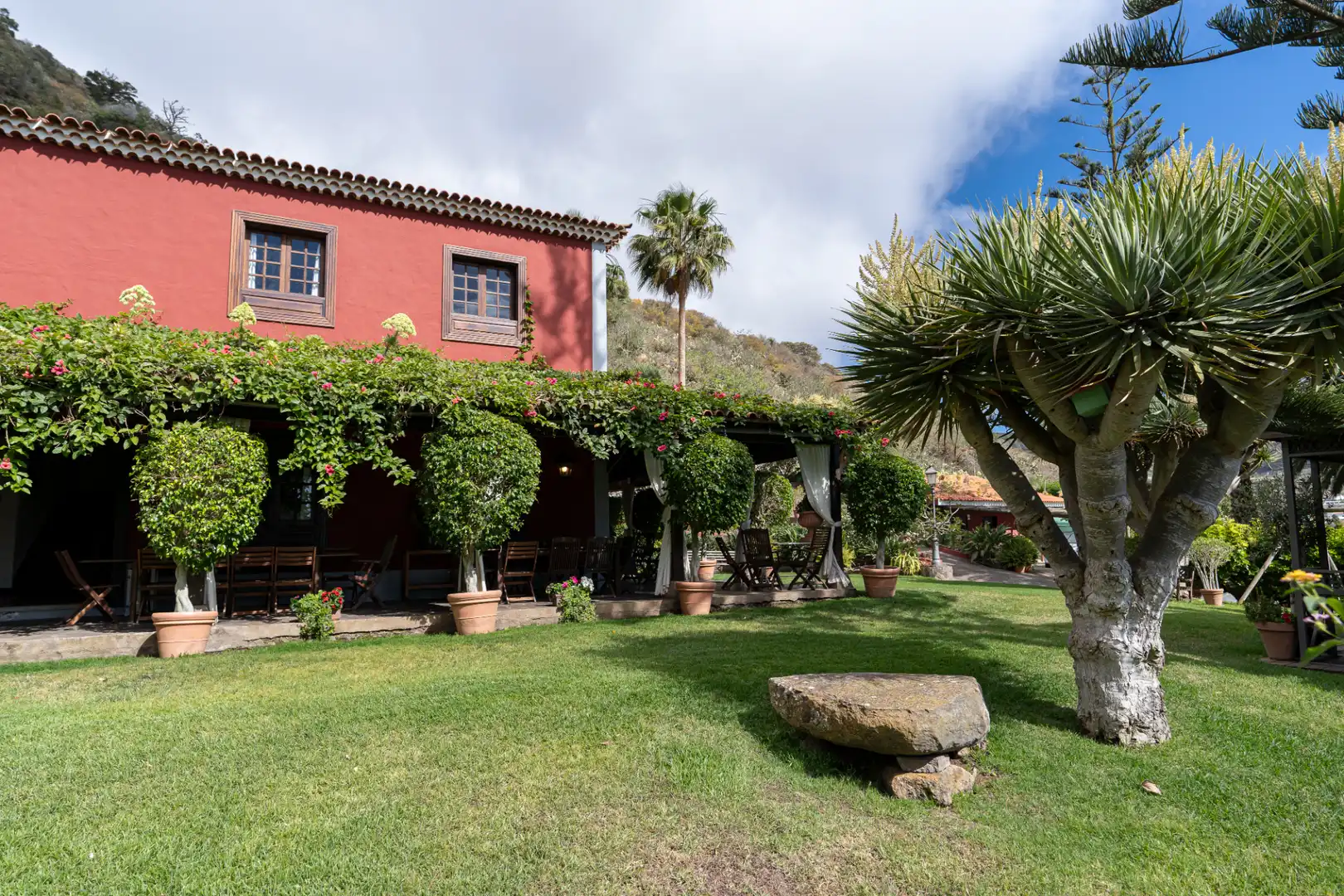 Jardín de Casa o chalet de alquiler en Tegueste con Jardín privado, Terraza y Amueblado