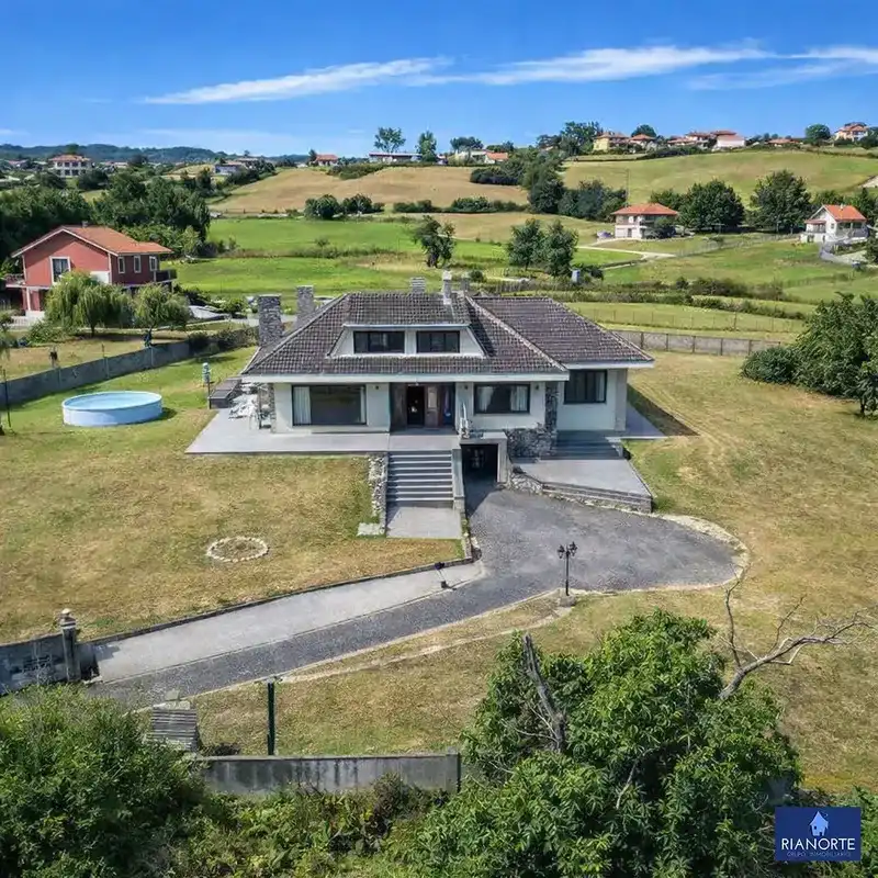 Exterior view of Houses for sale in Gozón  with Heating, Private garden and Storage room