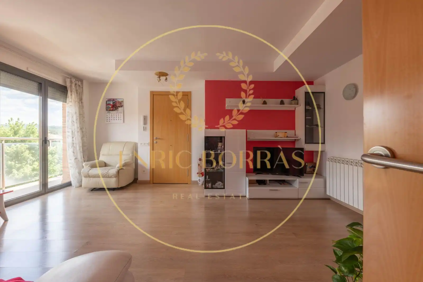 Sala de estar de Dúplex en venta en Gironella con Aire acondicionado, Calefacción y Jardín privado