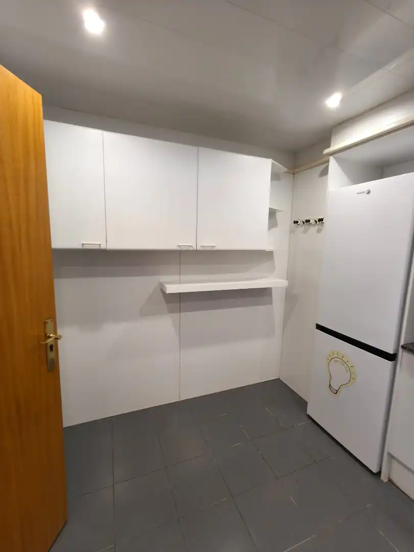 Küche von Maisonette zum Verkauf in Barcelona mit Klimaanlage, Heizung und Parkett
