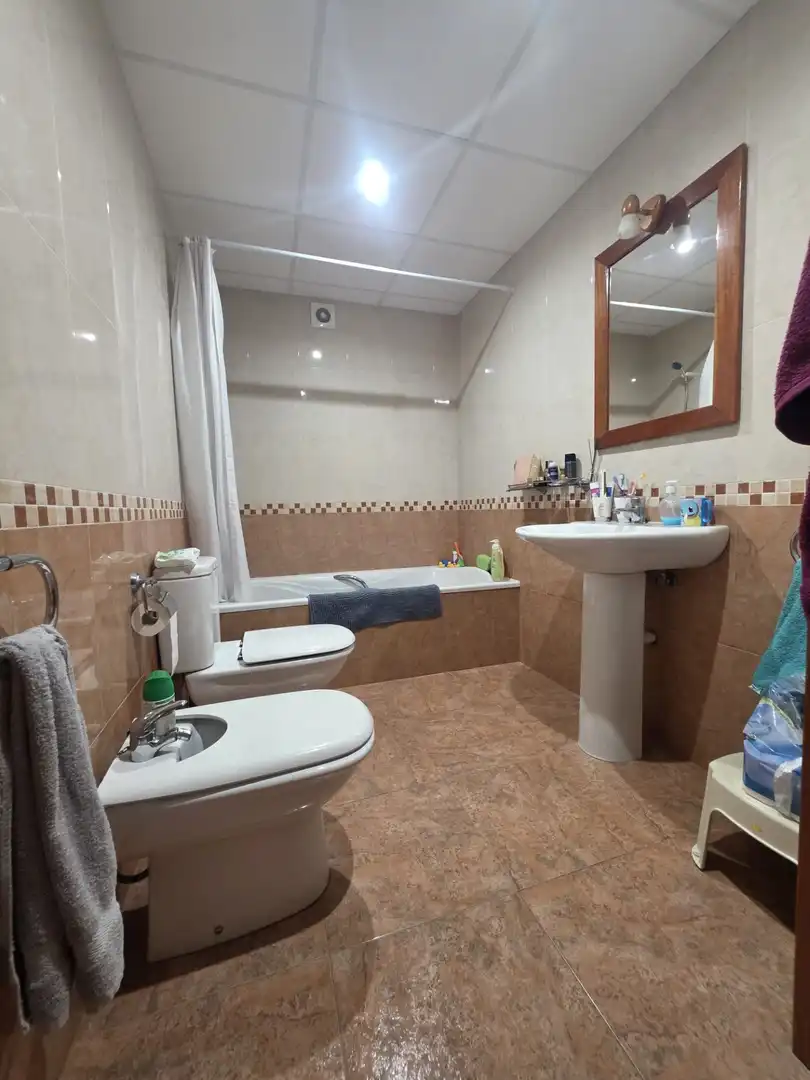 Bathroom of Flat for sale in Deltebre  with Air Conditioner and Furnished