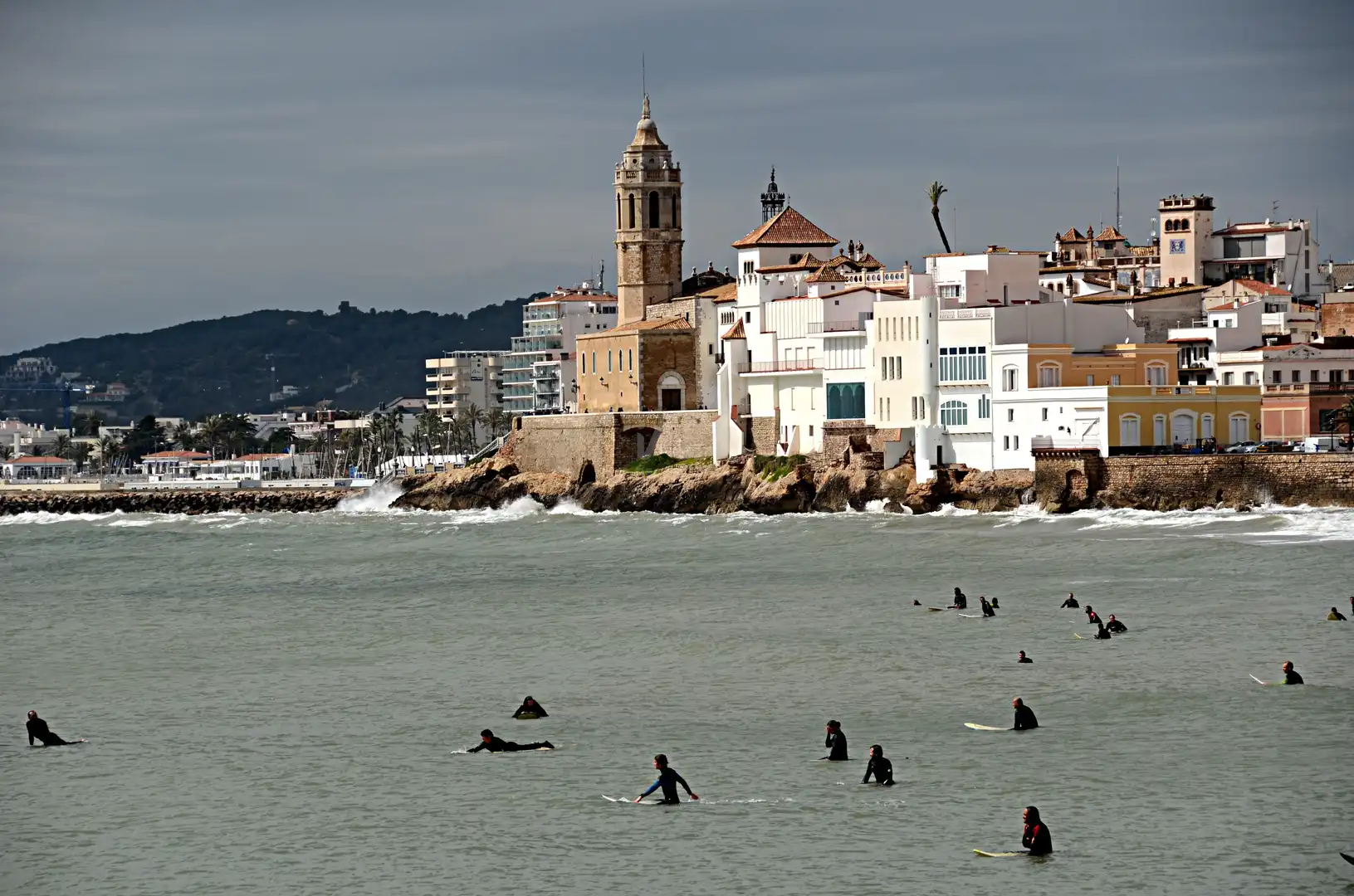 Vista exterior de Pis en venda en Sitges amb Aire condicionat, Calefacció i Terrassa