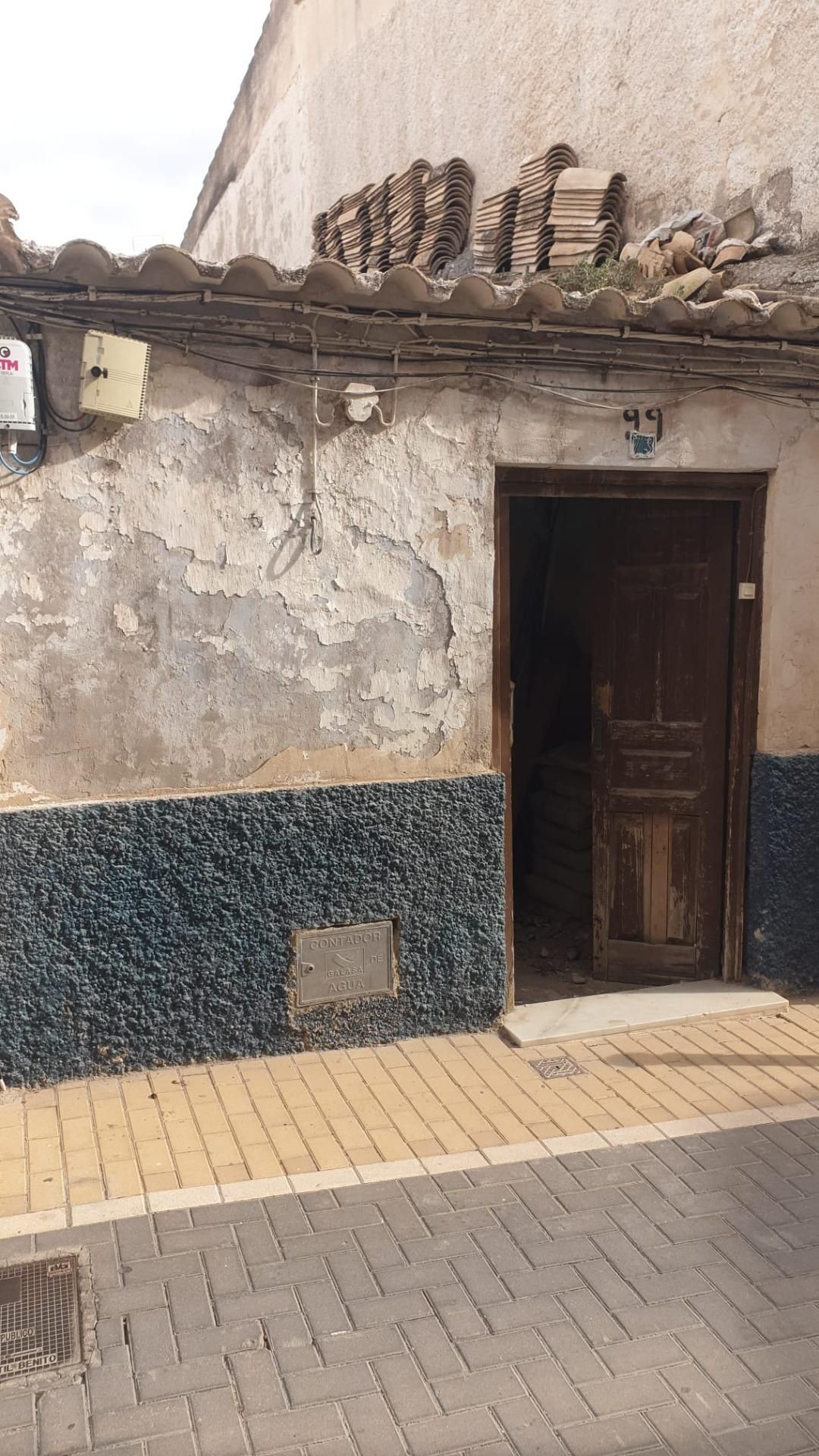 Vista exterior de Casa adosada en venta en Huércal-Overa