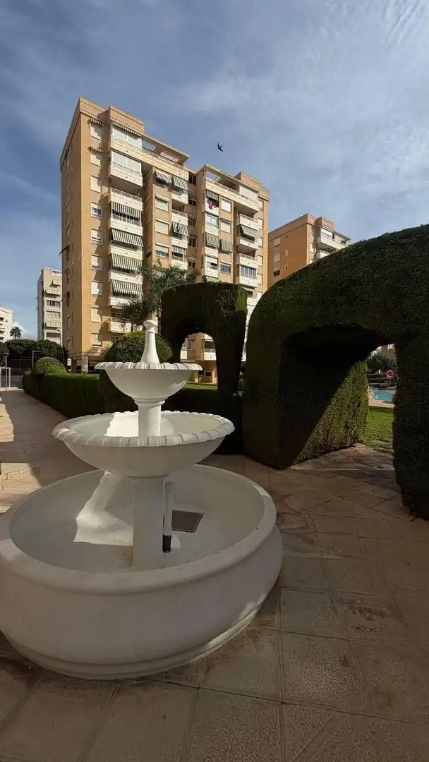 Garden of Flat for rent in Playa de San Juan - El Cabo de las Huertas