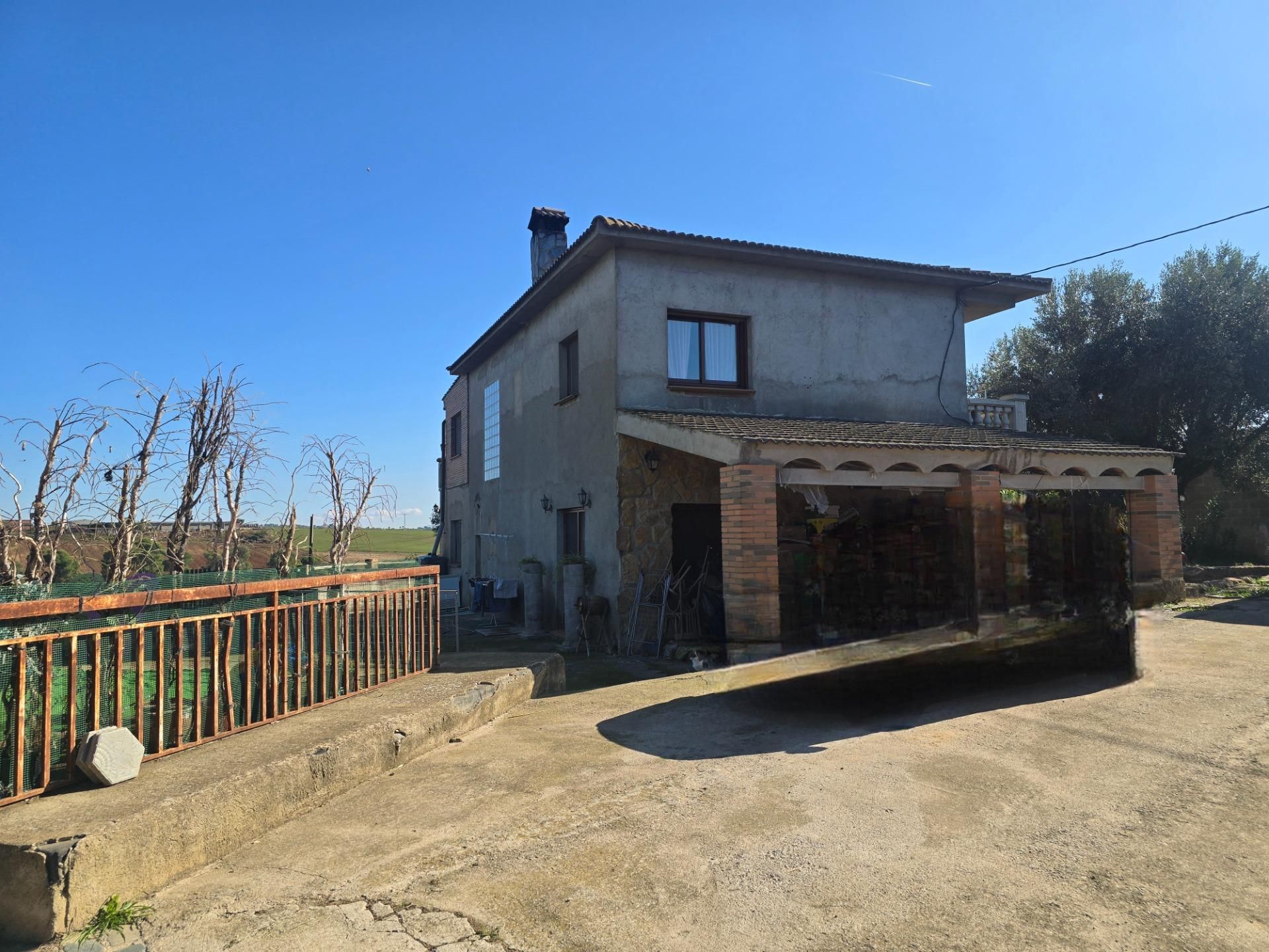 Vista exterior de Finca rústica en venda en Sentmenat