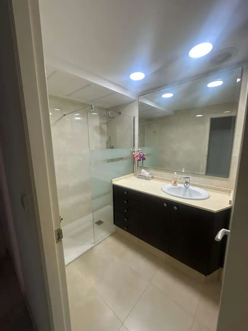 Bathroom of Apartments for share in Dénia  with Air Conditioner, Terrace and Furnished