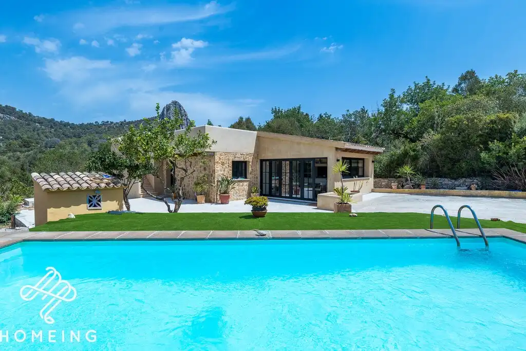 Swimming pool of Country homes for rent in Llucmajor  with Air Conditioner, Private garden and Swimming Pool