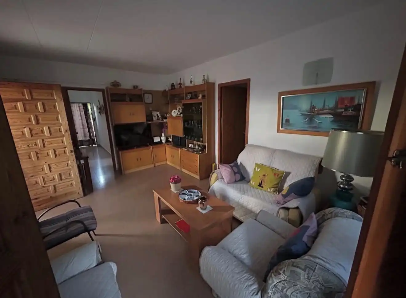 Living room of Houses for rent in Els Hostalets de Pierola  with Air Conditioner, Heating and Private garden