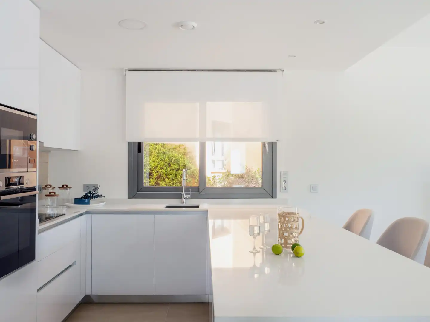 Cocina de Dúplex en venta en Ses Salines con Aire acondicionado, Jardín privado y Terraza