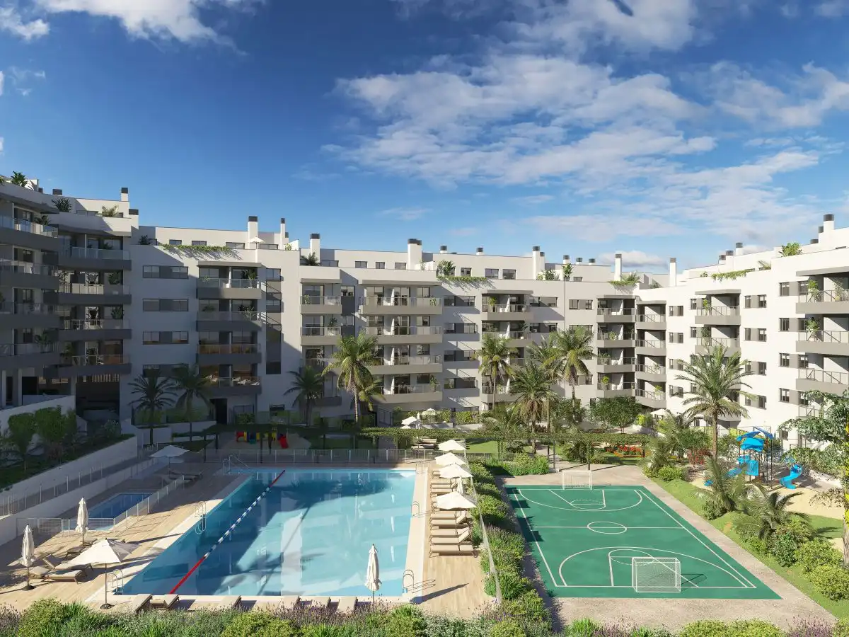 Exterior view of Flat for sale in Mijas  with Air Conditioner, Heating and Terrace