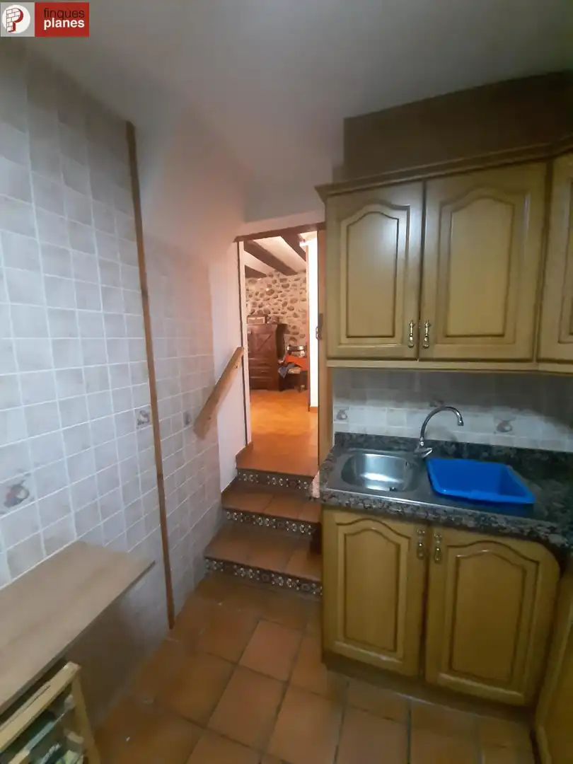 Cuina de Casa adosada en venda en Organyà amb Calefacció i Balcó