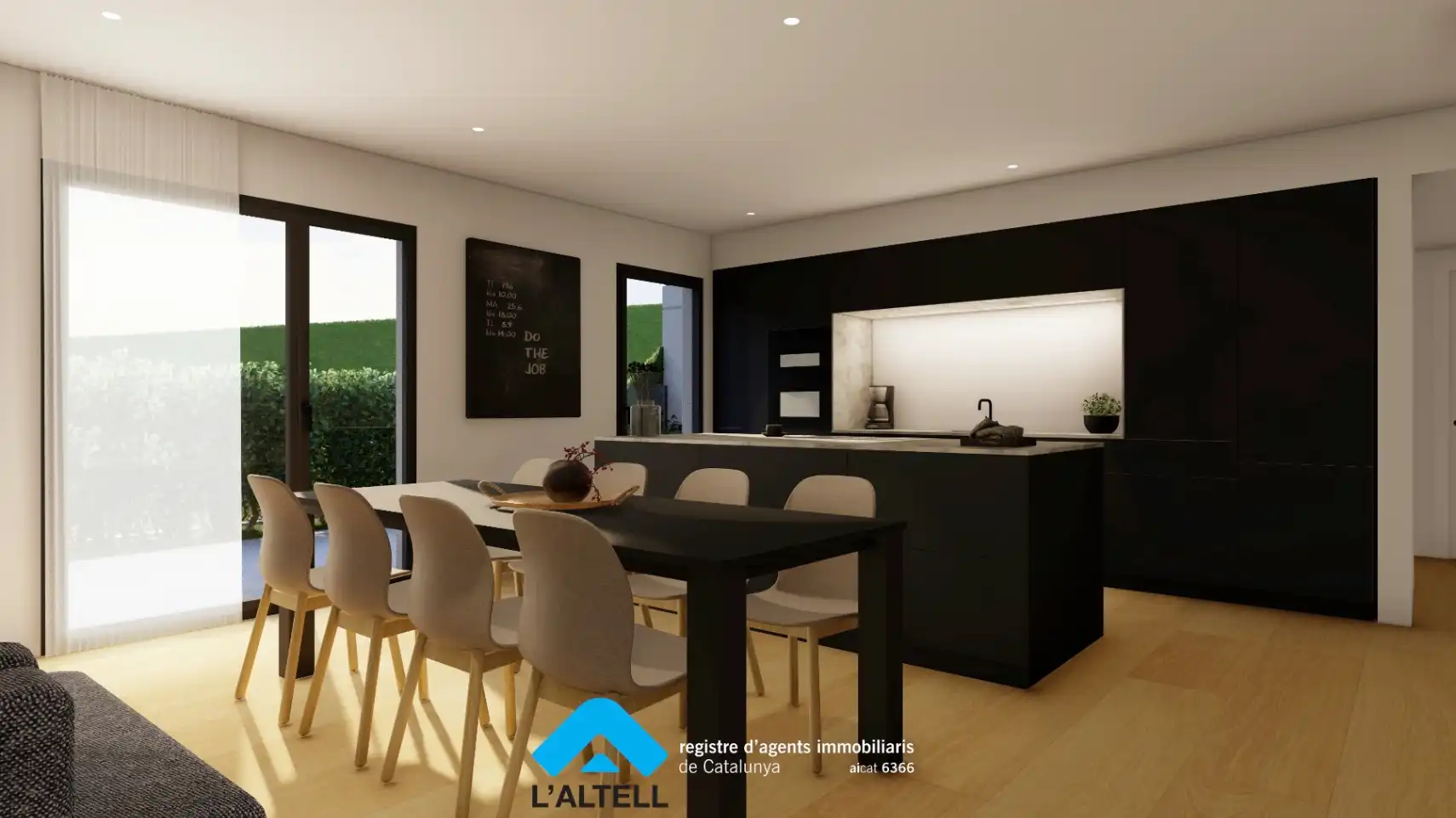 Cuina de Casa o xalet en venda en L'Ametlla del Vallès amb Aire condicionat, Calefacció i Jardí privat