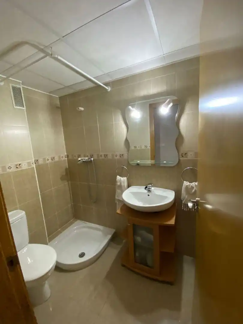 Baño de Piso de alquiler en Murcia con Aire acondicionado y Amueblado