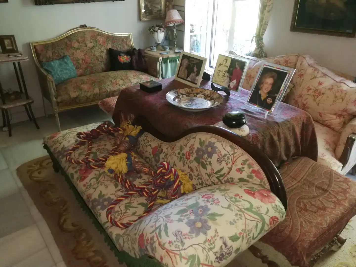 Living room of Houses for sale in Córdoba  with Air Conditioner, Private garden and Terrace