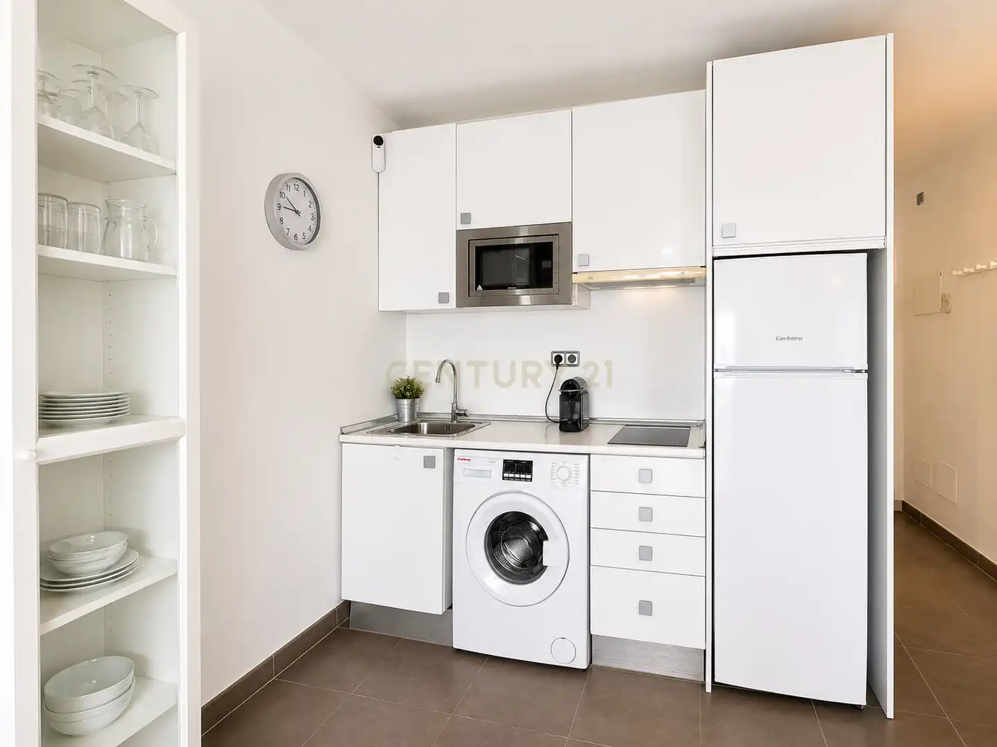 Cocina de Loft de alquiler en Sant Josep de sa Talaia con Aire acondicionado, Piscina y Balcón