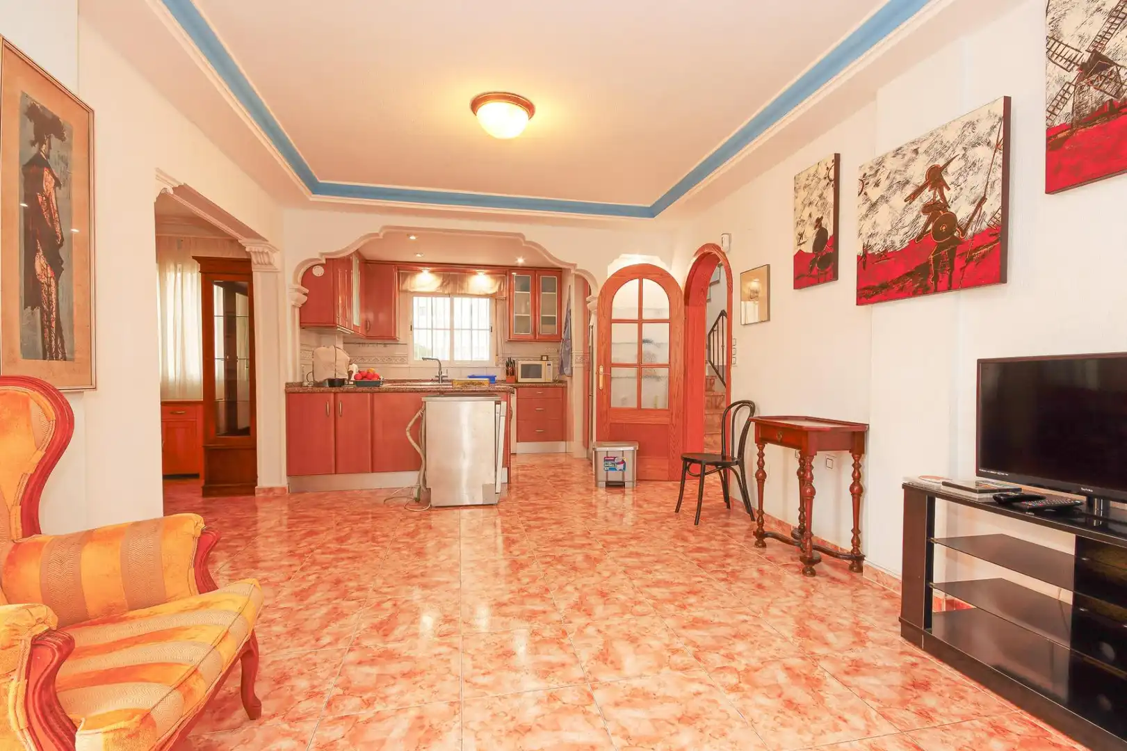 Küche von Haus oder Chalet zur Miete in Orihuela mit Heizung, Privatgarten und Terrasse
