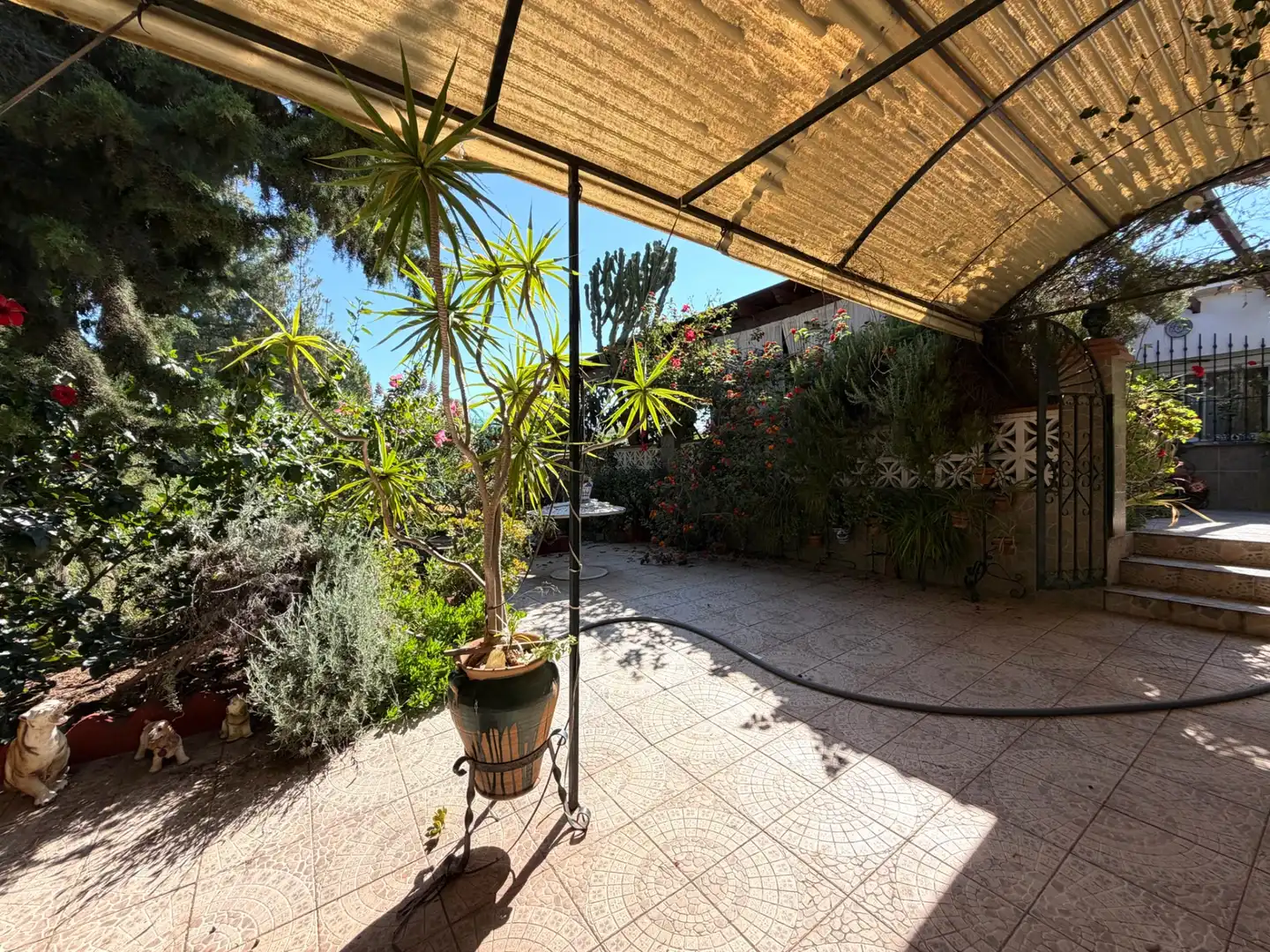 Terrasse von Country house zum Verkauf in Pizarra mit Klimaanlage, Privatgarten und Terrasse