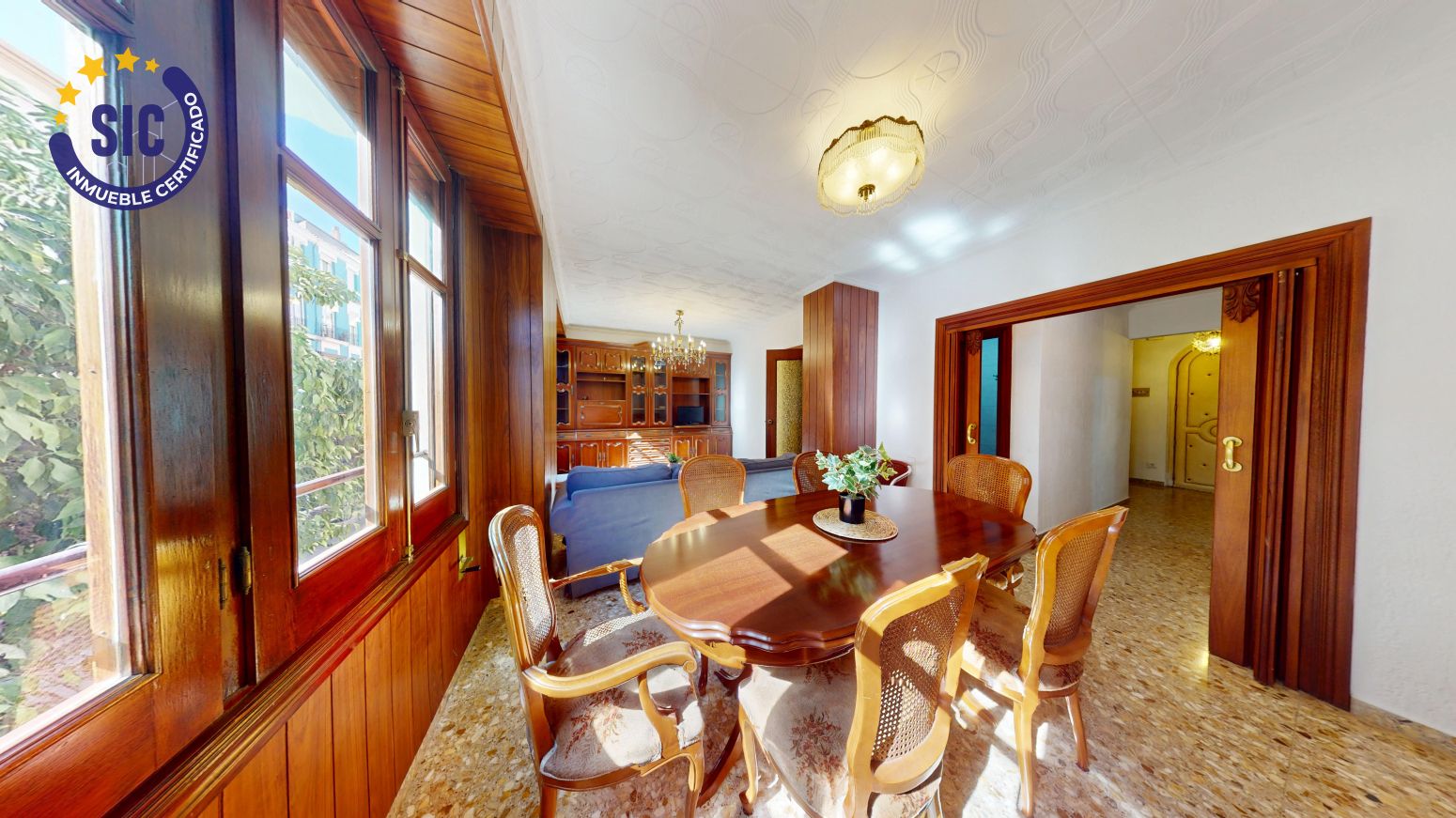 Dining room of Flat for sale in  Valencia Capital