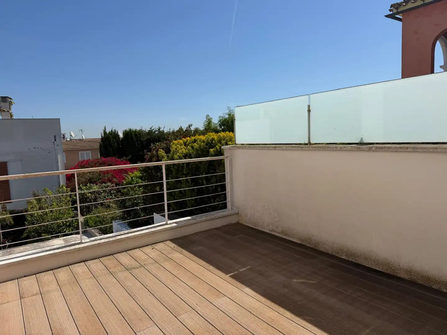 Terrassa de Casa adosada en venda en  Palma de Mallorca amb Aire condicionat, Calefacció i Parquet