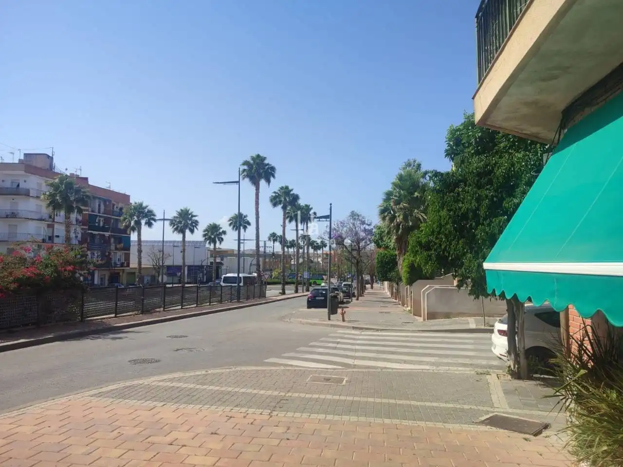 Vista exterior de Piso en venta en Alcantarilla con Balcón