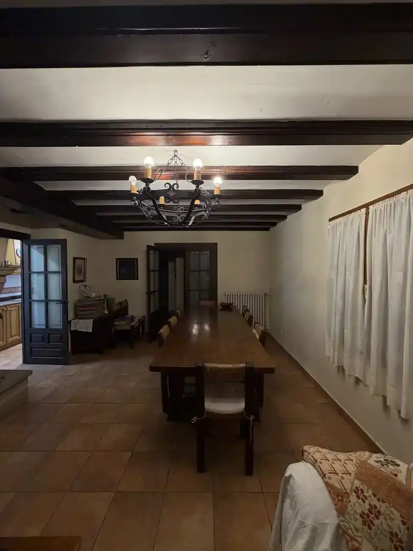 Menjador de Finca rústica en venda en Sangüesa / Zangoza amb Aire condicionat, Jardí privat i Traster