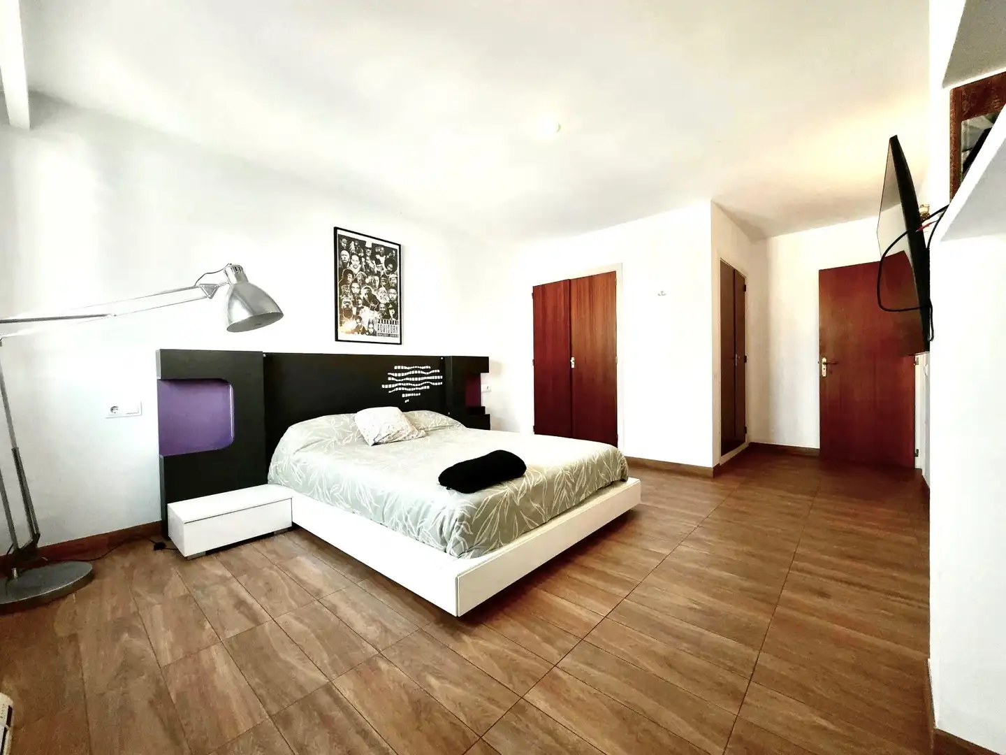 Schlafzimmer von Wohnungen zum Verkauf in  Palma de Mallorca mit Klimaanlage, Heizung und Terrasse