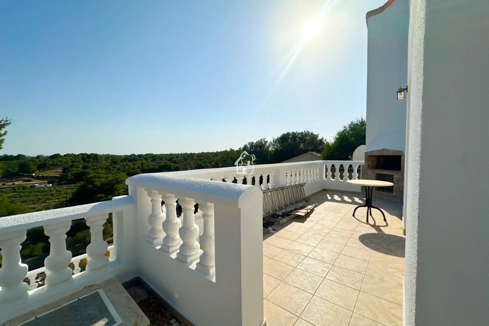 Terrasse von Country house zur Miete in Pilar de la Horadada mit Privatgarten, Terrasse und Abstellraum