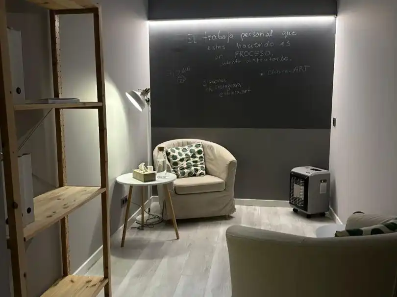 Sala de estar de Oficina de alquiler en Barcelona con Aire acondicionado, Calefacción y Amueblado