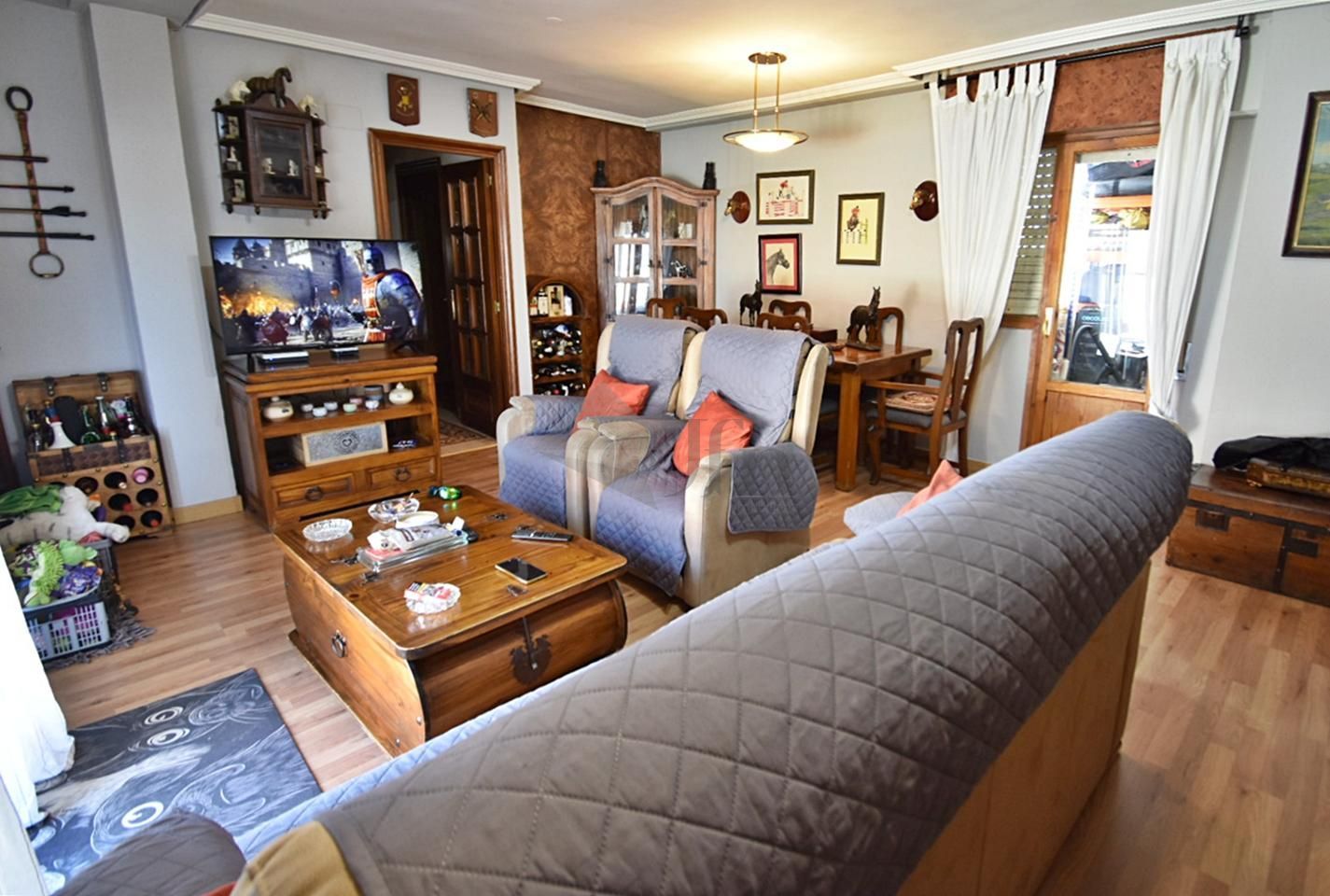 Living room of Flat for sale in Olmedo  with Heating and Terrace