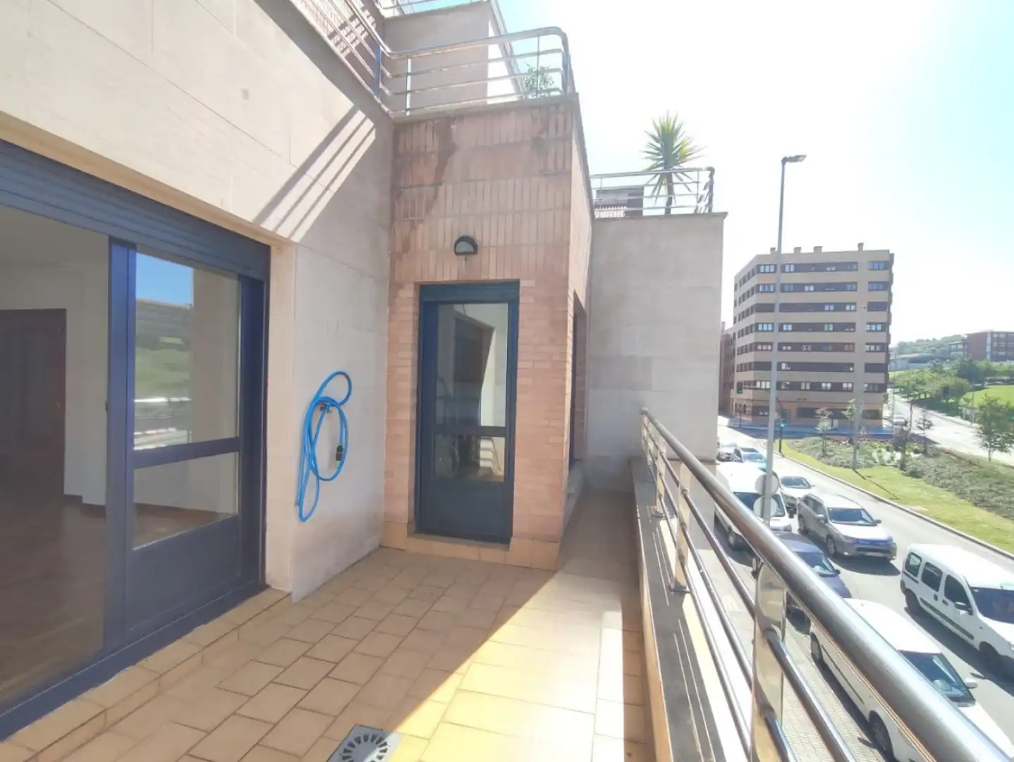 Terraza de Piso de alquiler en Gijón  con Calefacción, Parquet y Terraza