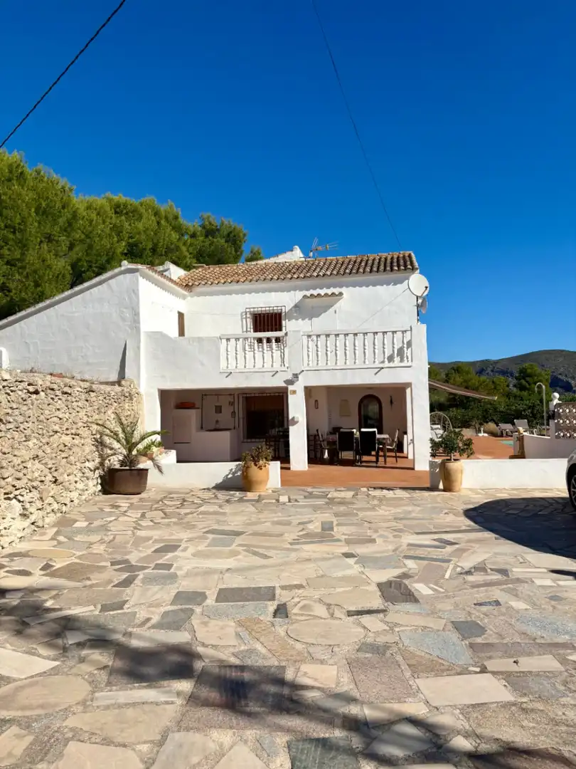 Exterior view of Country homes for rent in Benissa  with Terrace and Swimming Pool