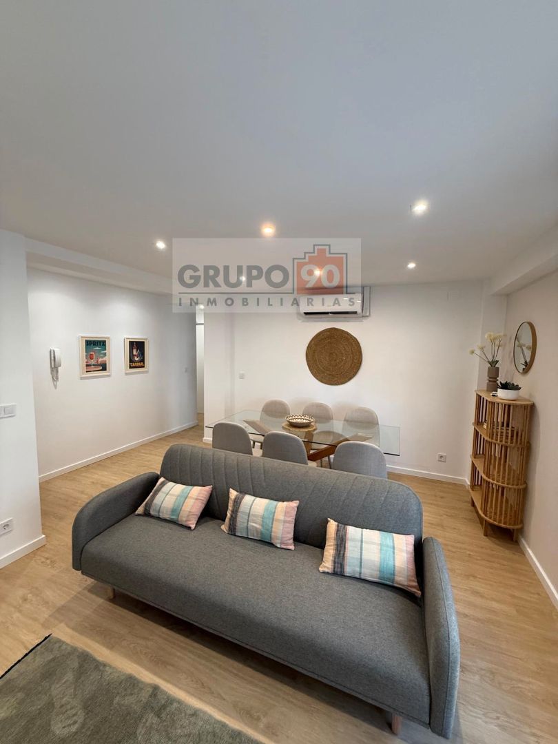 Living room of Flat for sale in  Valencia Capital  with Air Conditioner