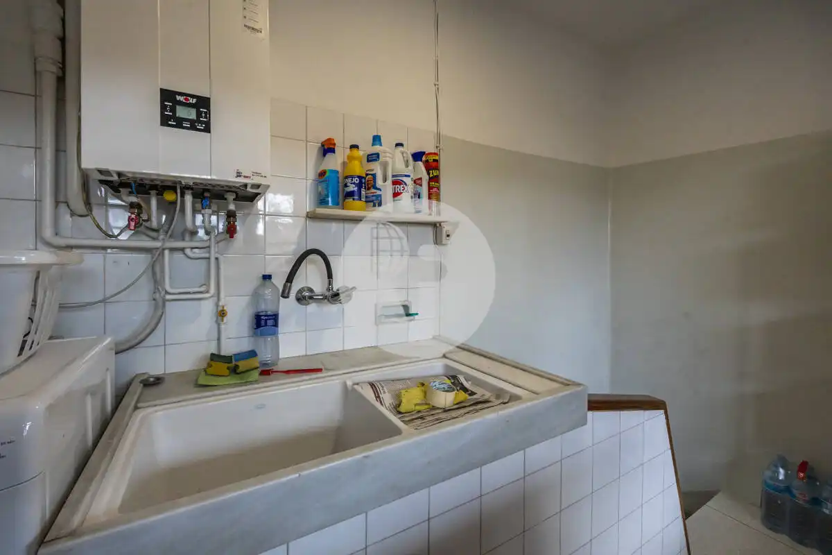 Cocina de Casa o chalet en venta en Sabadell con Aire acondicionado, Calefacción y Terraza