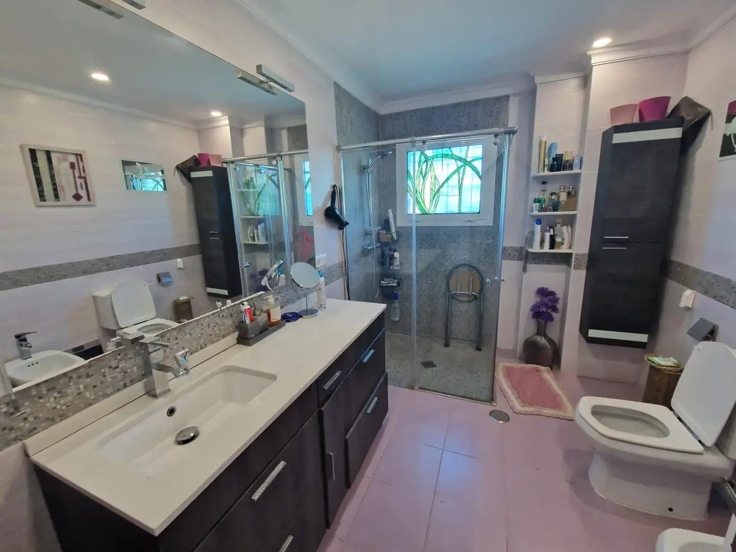 Bathroom of Houses for sale in Rincón de la Victoria  with Air Conditioner, Heating and Private garden